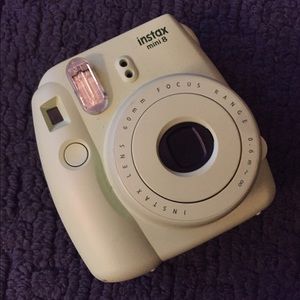 lime green instax camera